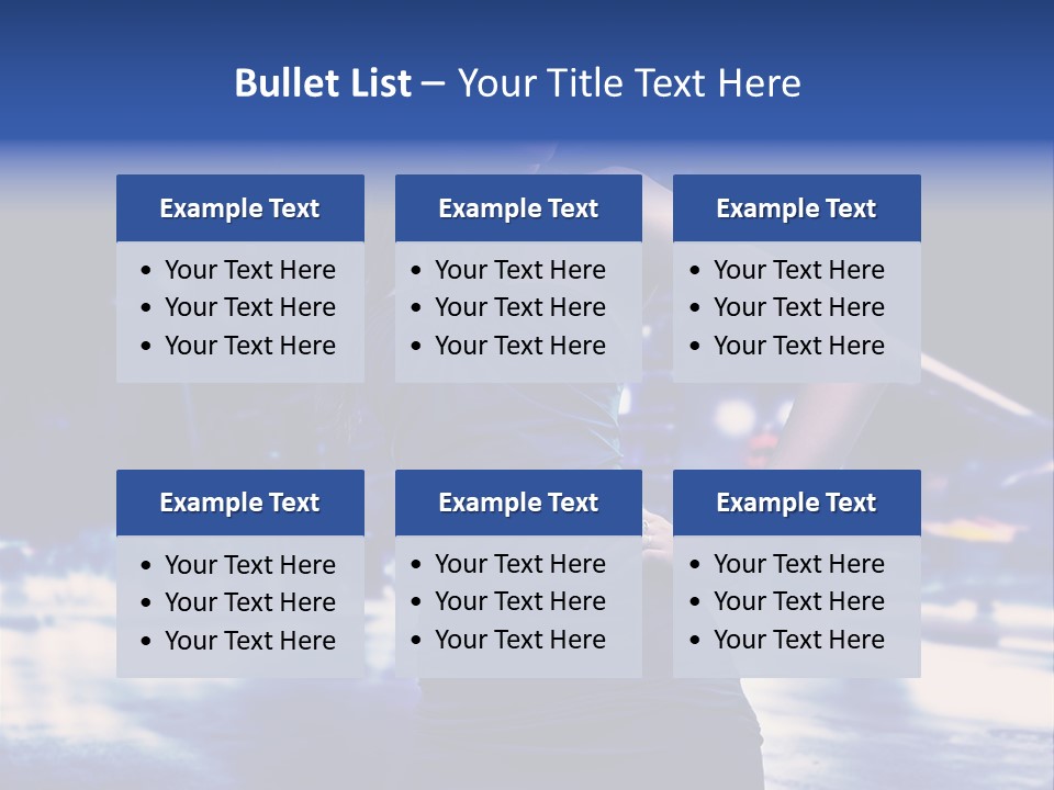 Urban Hairstyle Passion PowerPoint Template