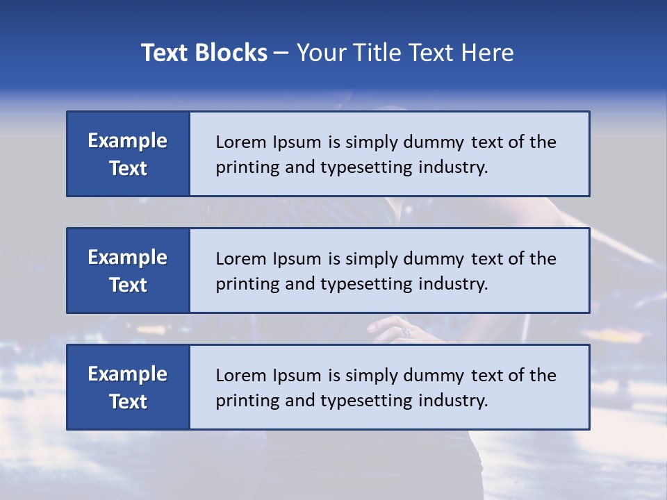Urban Hairstyle Passion PowerPoint Template