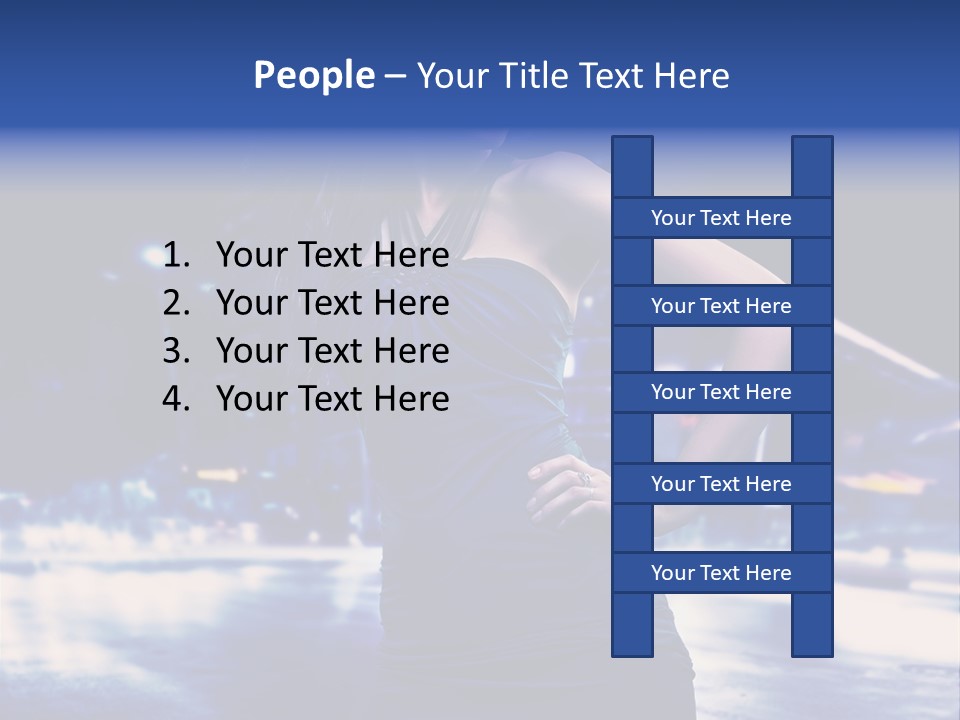 Urban Hairstyle Passion PowerPoint Template