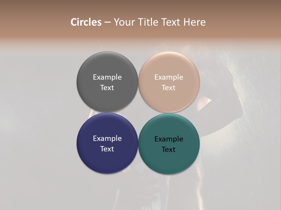 Gorgeous Beauty Man PowerPoint Template