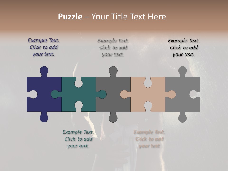 Gorgeous Beauty Man PowerPoint Template