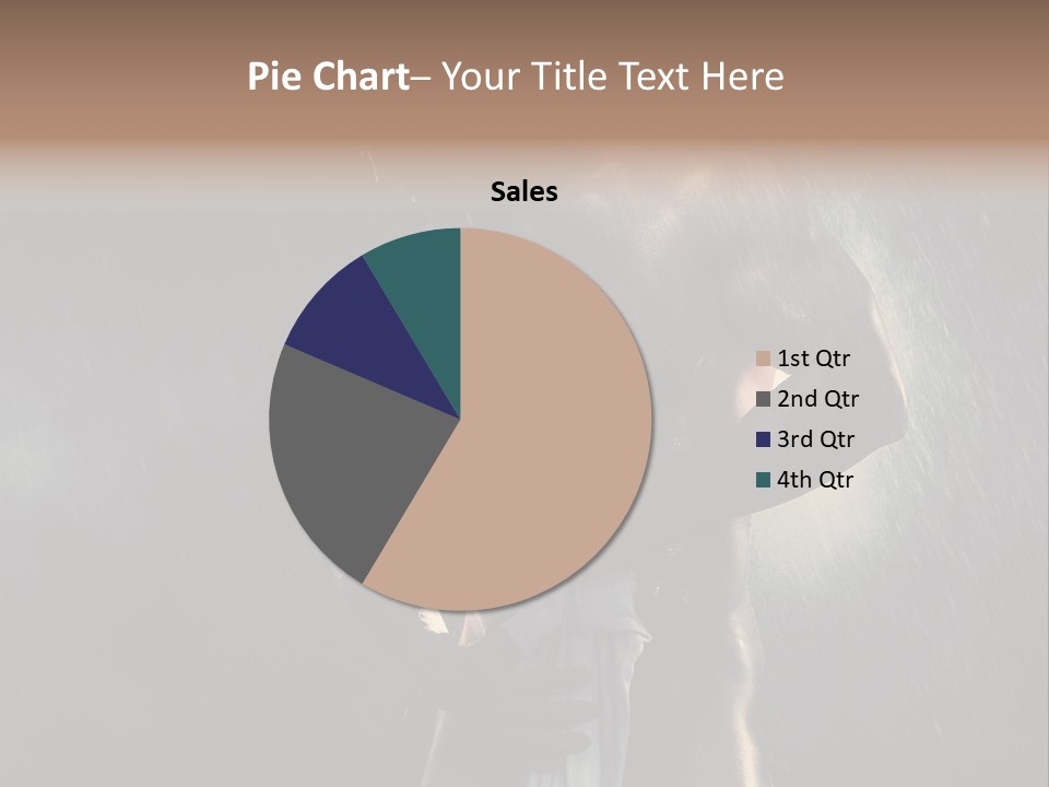 Gorgeous Beauty Man PowerPoint Template