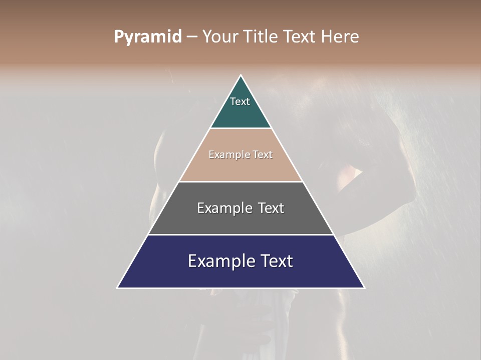 Gorgeous Beauty Man PowerPoint Template