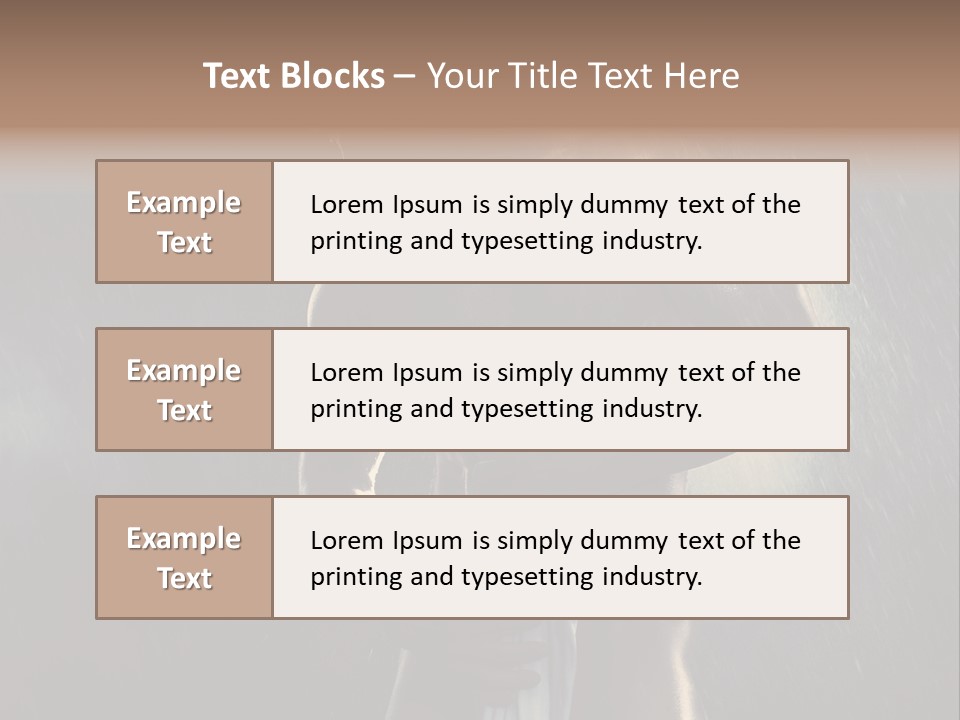 Gorgeous Beauty Man PowerPoint Template