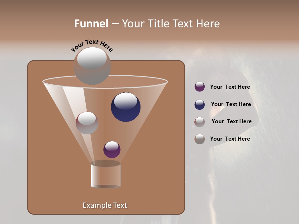 Gorgeous Beauty Man PowerPoint Template