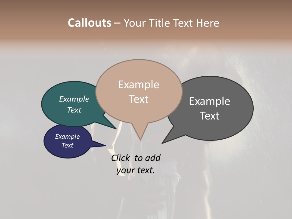 Gorgeous Beauty Man PowerPoint Template