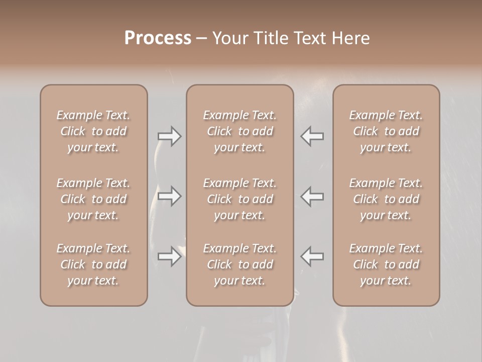 Gorgeous Beauty Man PowerPoint Template