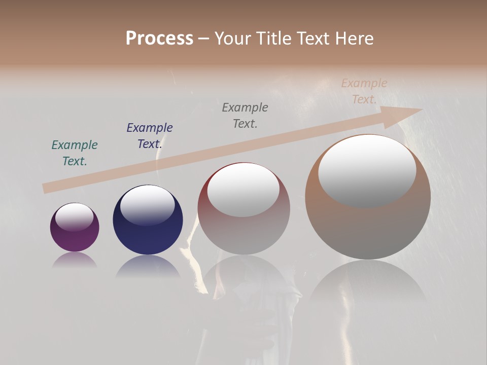 Gorgeous Beauty Man PowerPoint Template