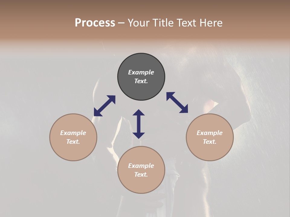 Gorgeous Beauty Man PowerPoint Template