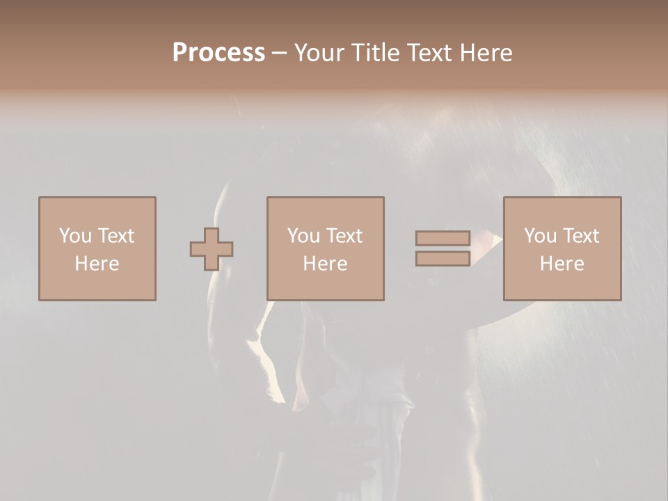 Gorgeous Beauty Man PowerPoint Template