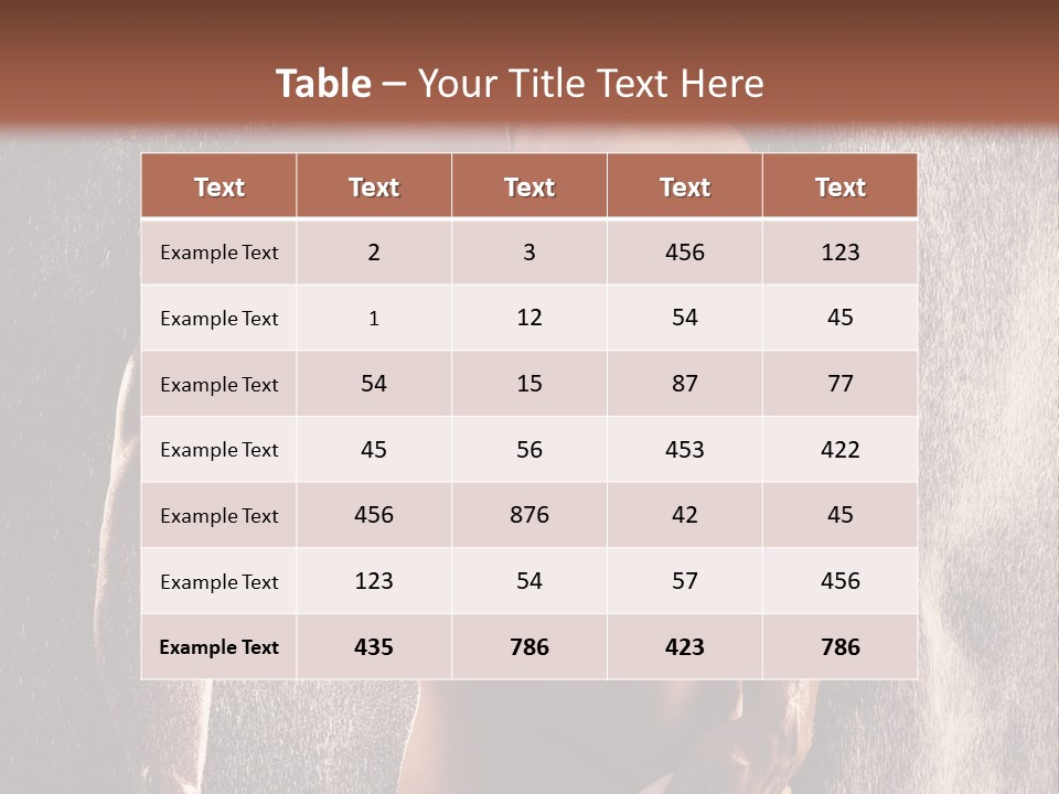 Exercise Serious Fit PowerPoint Template