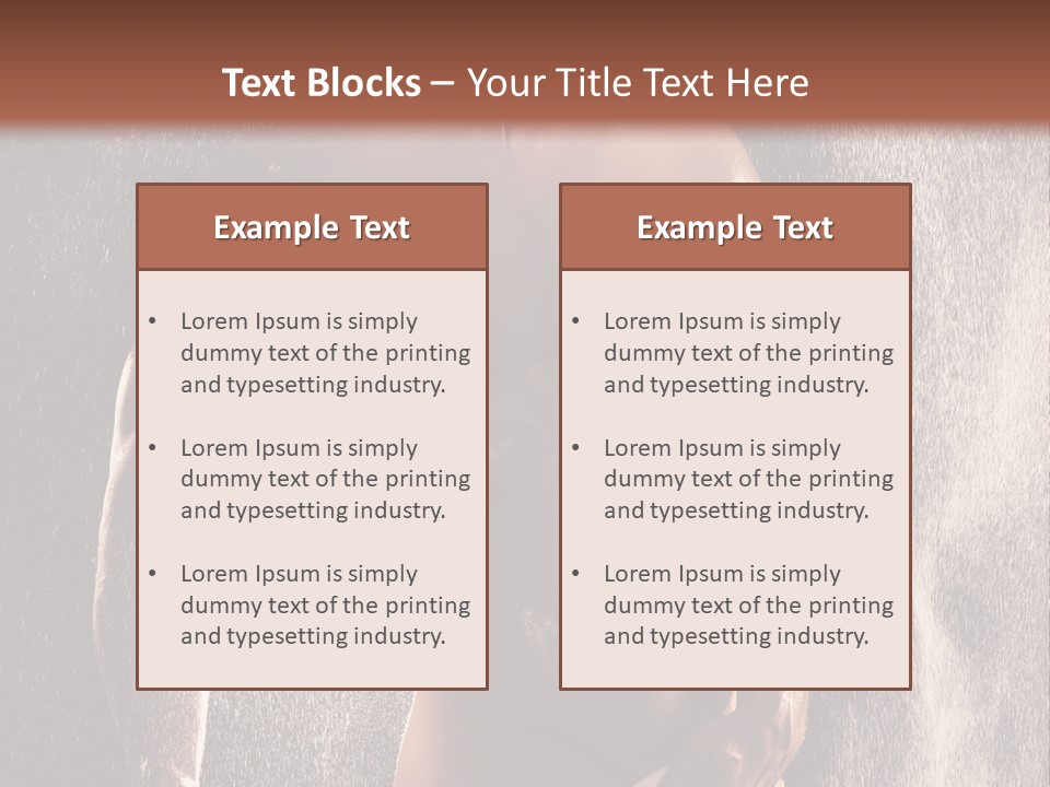 Exercise Serious Fit PowerPoint Template