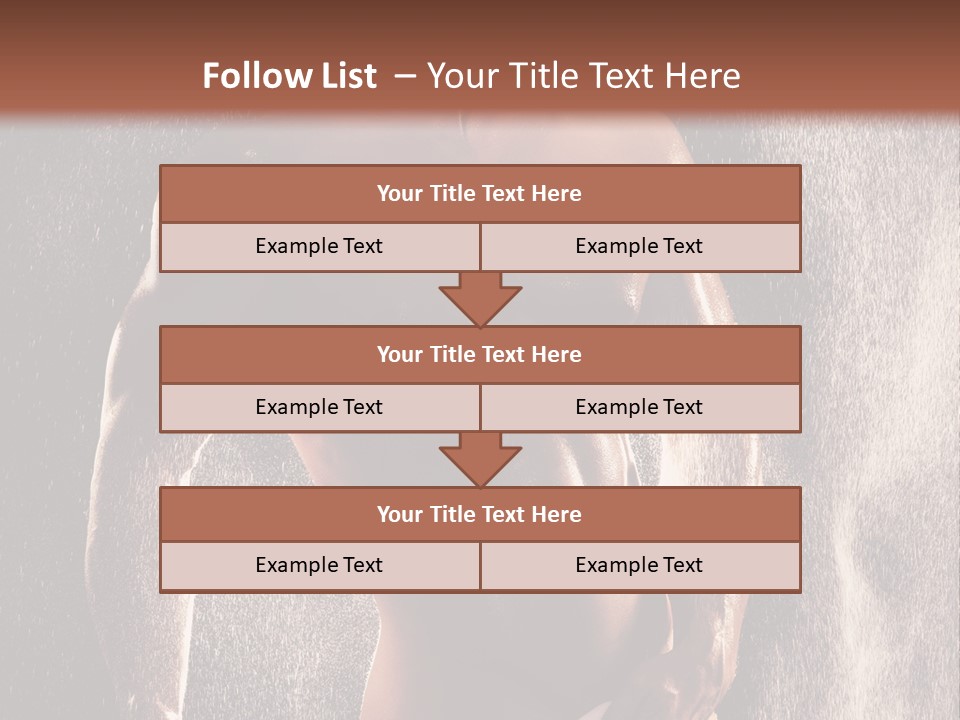 Exercise Serious Fit PowerPoint Template