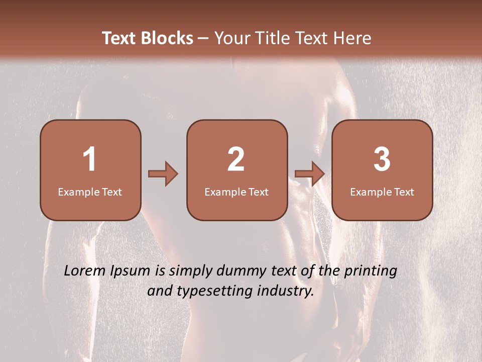 Exercise Serious Fit PowerPoint Template