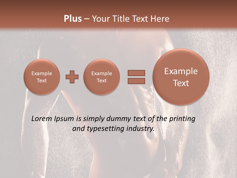 Exercise Serious Fit PowerPoint Template