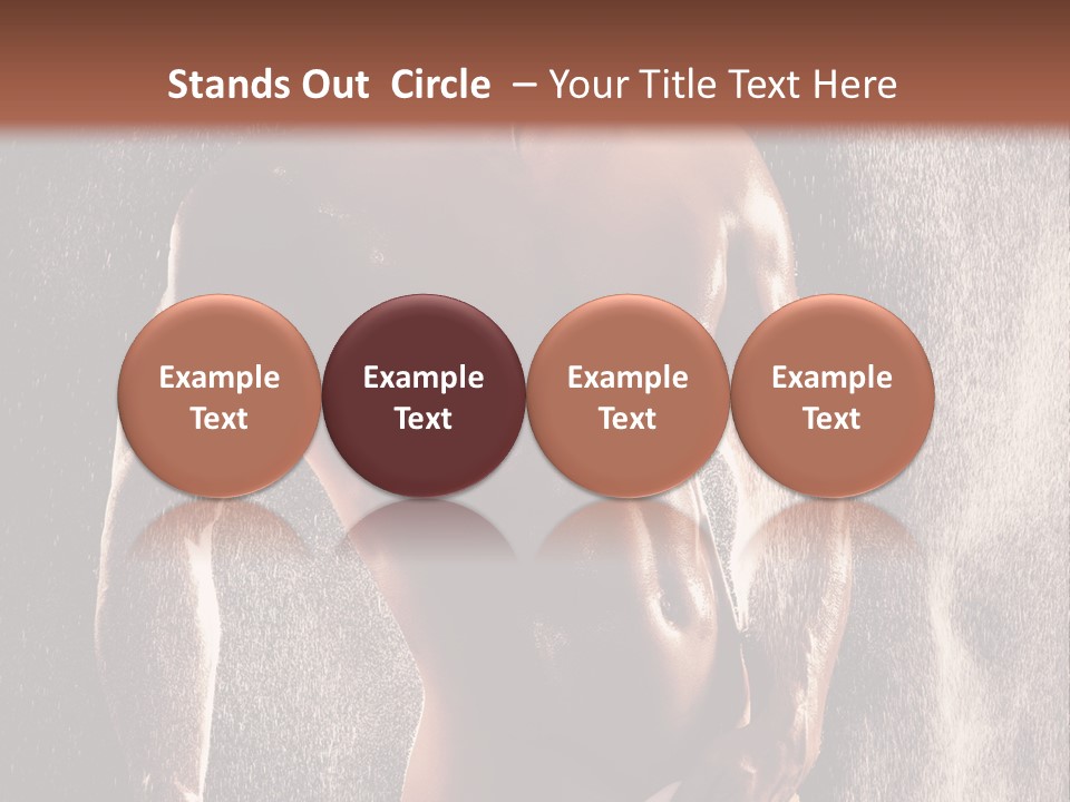 Exercise Serious Fit PowerPoint Template