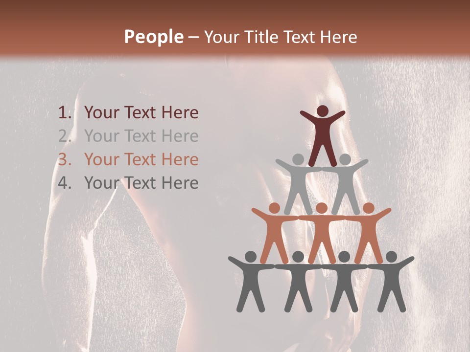 Exercise Serious Fit PowerPoint Template