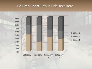 Cutout Expression Serious PowerPoint Template