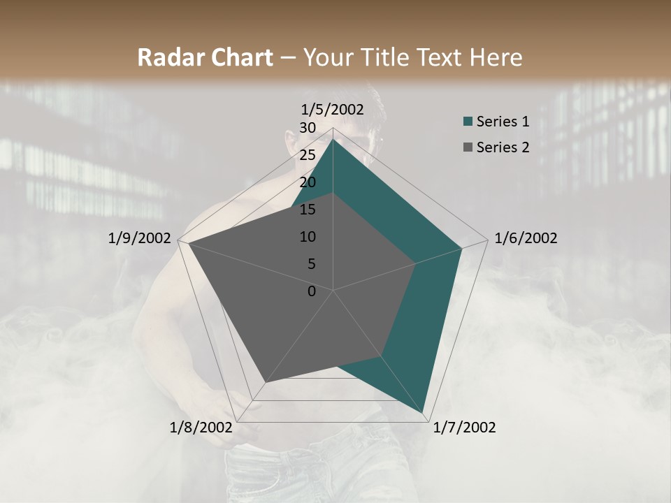 Cutout Expression Serious PowerPoint Template