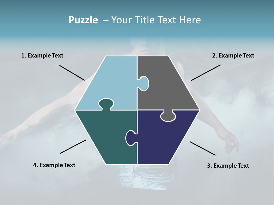 Strong Headless Nude PowerPoint Template