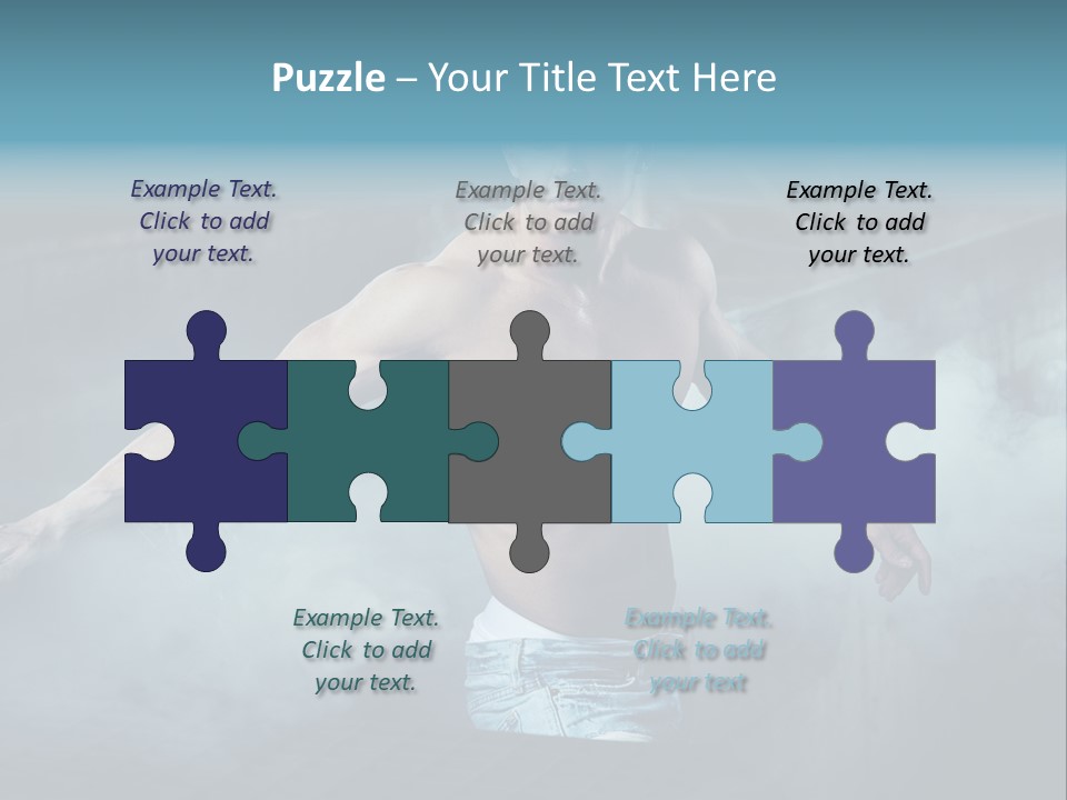 Strong Headless Nude PowerPoint Template
