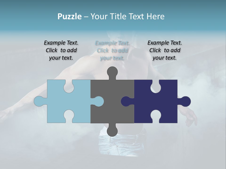 Strong Headless Nude PowerPoint Template