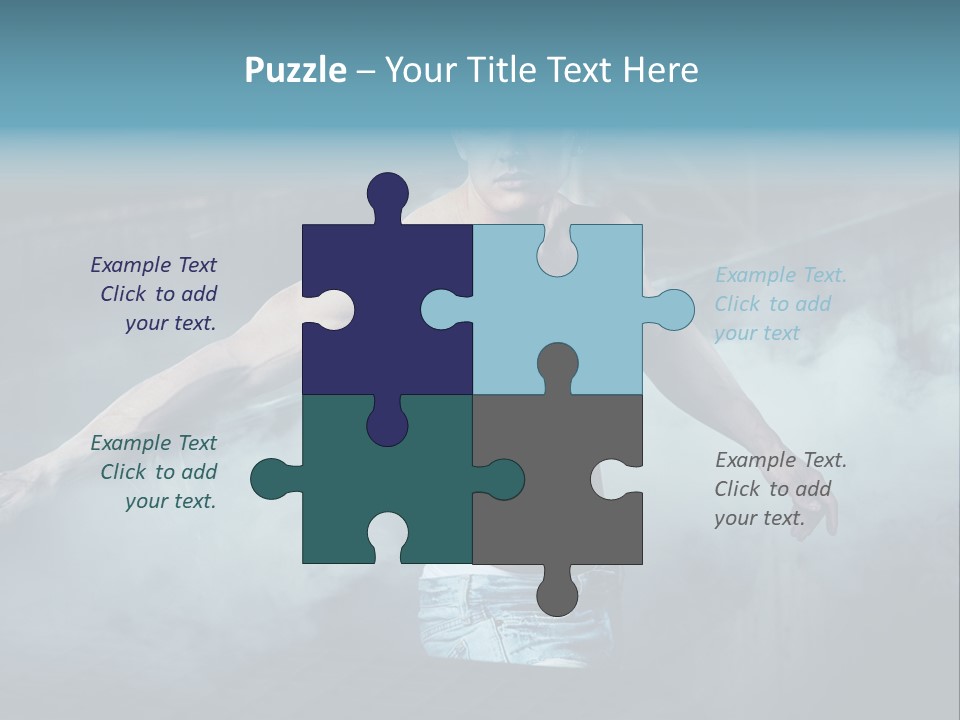 Strong Headless Nude PowerPoint Template