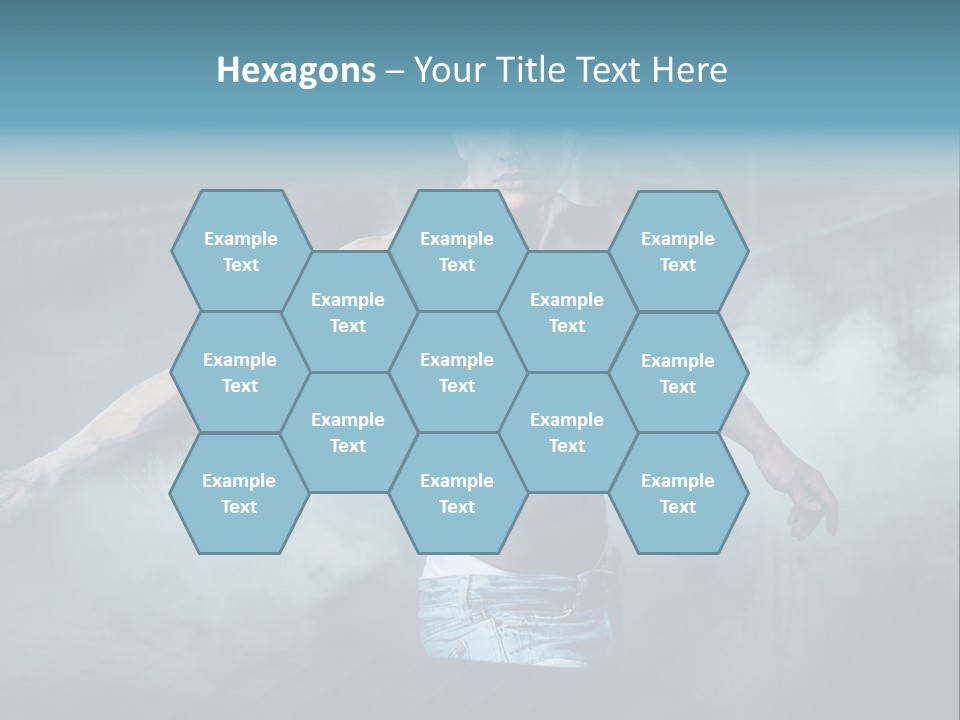 Strong Headless Nude PowerPoint Template