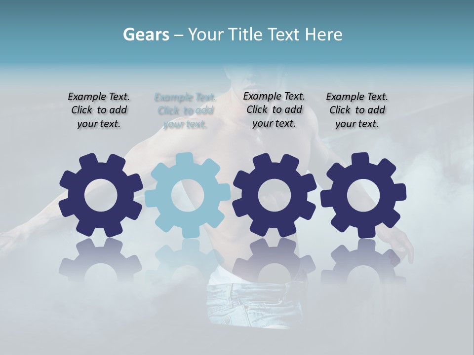 Strong Headless Nude PowerPoint Template