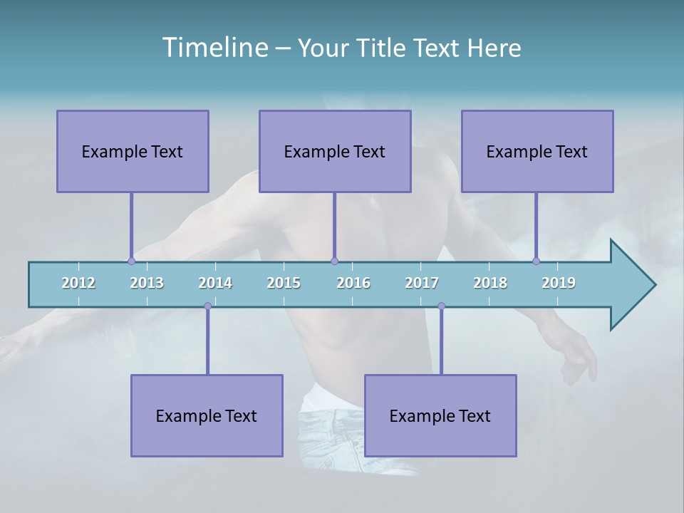 Strong Headless Nude PowerPoint Template