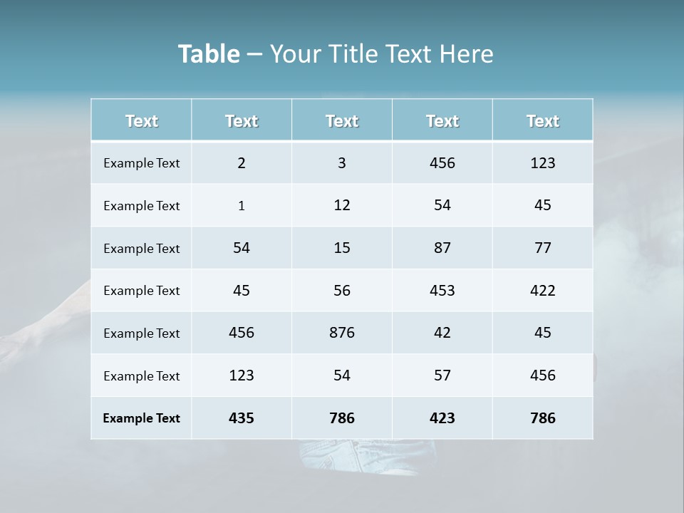 Strong Headless Nude PowerPoint Template