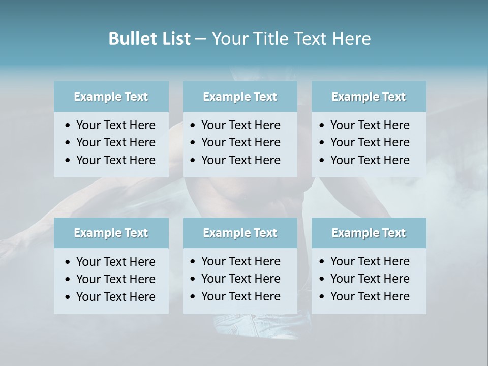 Strong Headless Nude PowerPoint Template