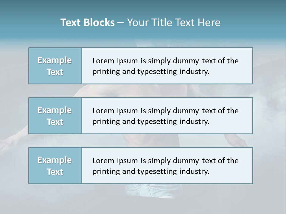 Strong Headless Nude PowerPoint Template