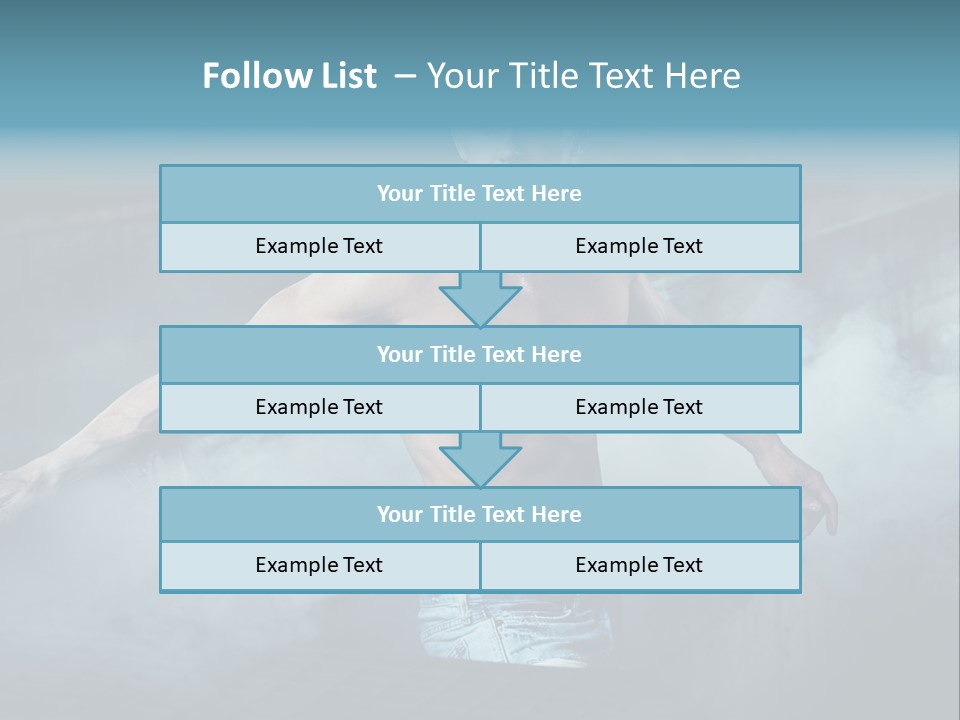 Strong Headless Nude PowerPoint Template