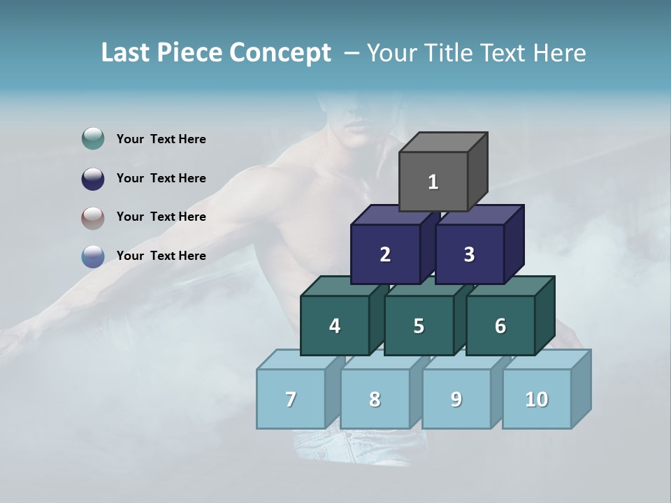 Strong Headless Nude PowerPoint Template