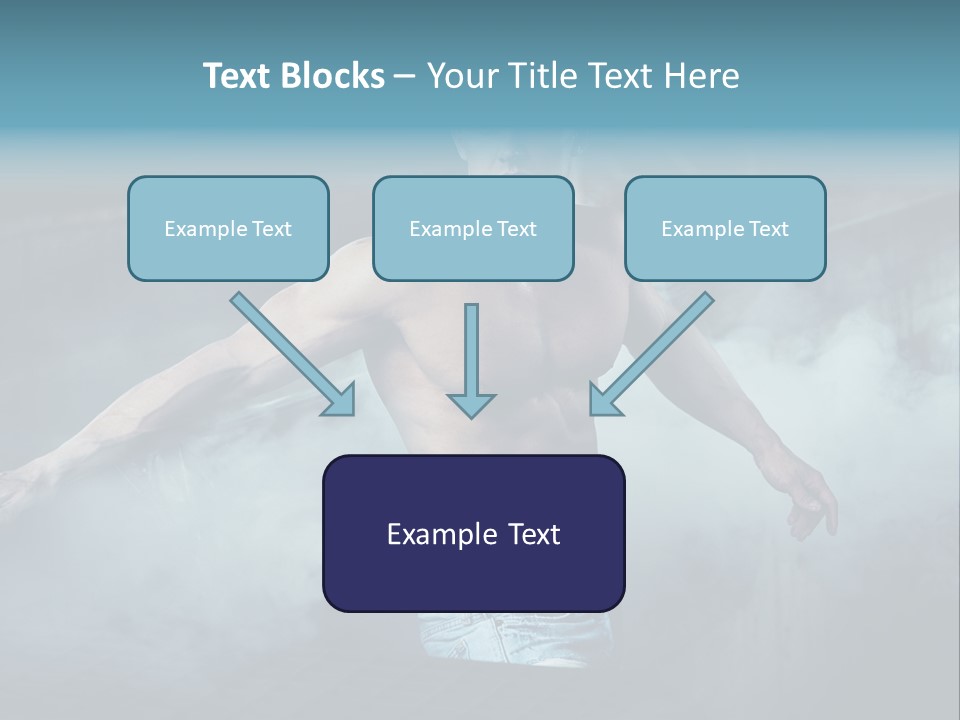 Strong Headless Nude PowerPoint Template