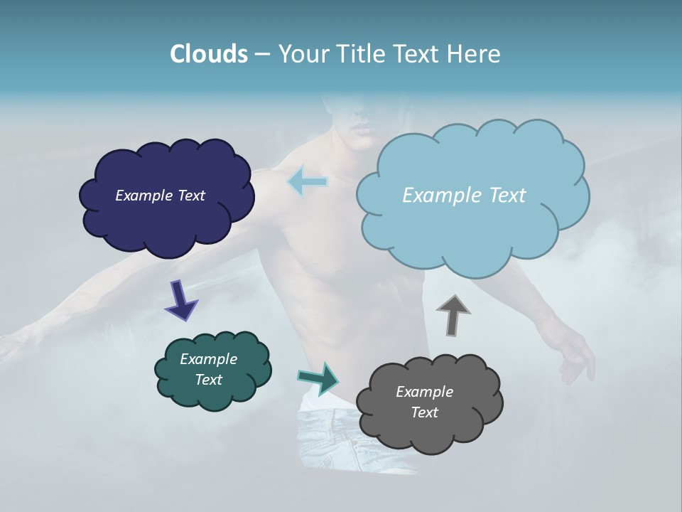 Strong Headless Nude PowerPoint Template