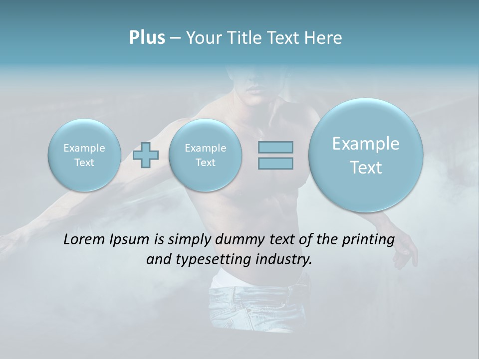 Strong Headless Nude PowerPoint Template