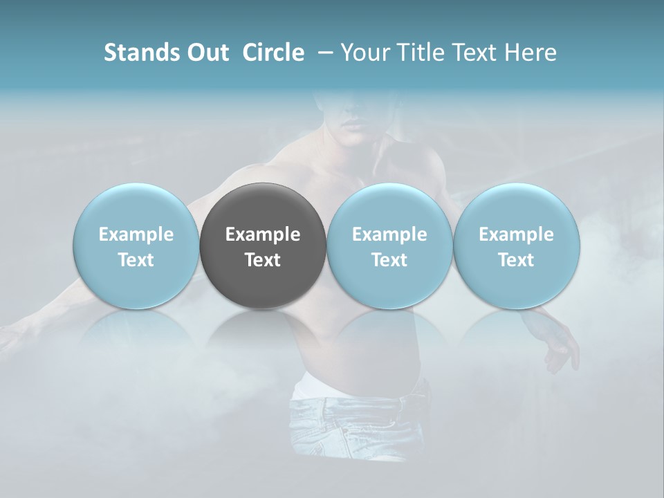 Strong Headless Nude PowerPoint Template