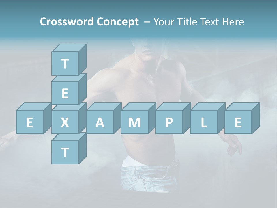 Strong Headless Nude PowerPoint Template