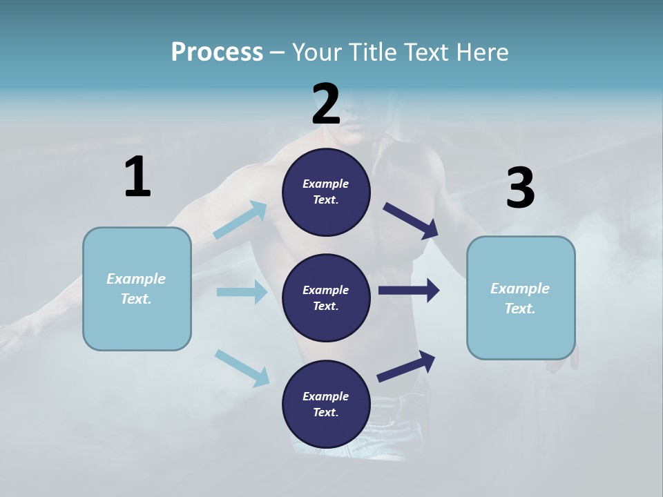 Strong Headless Nude PowerPoint Template