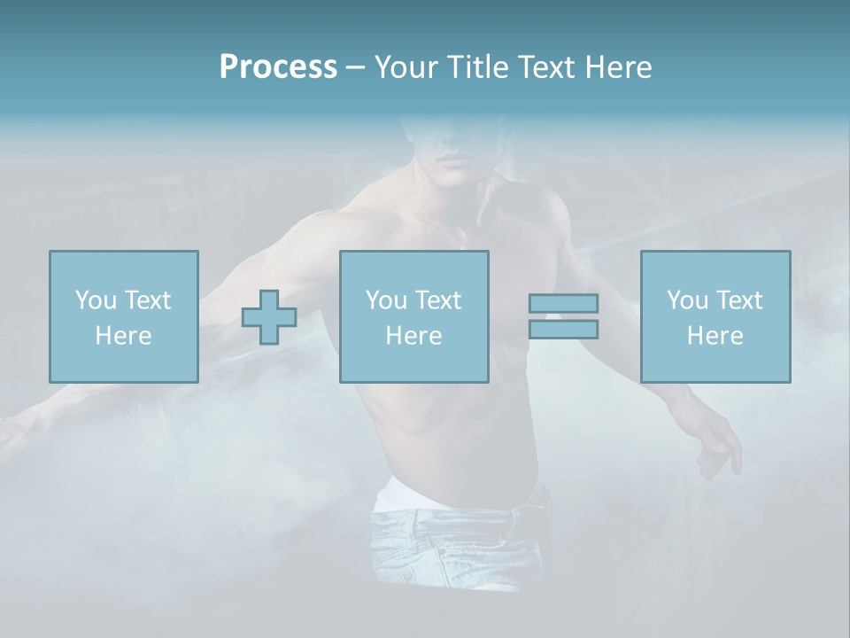Strong Headless Nude PowerPoint Template