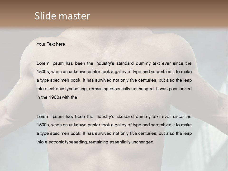 Model Y Unknown PowerPoint Template