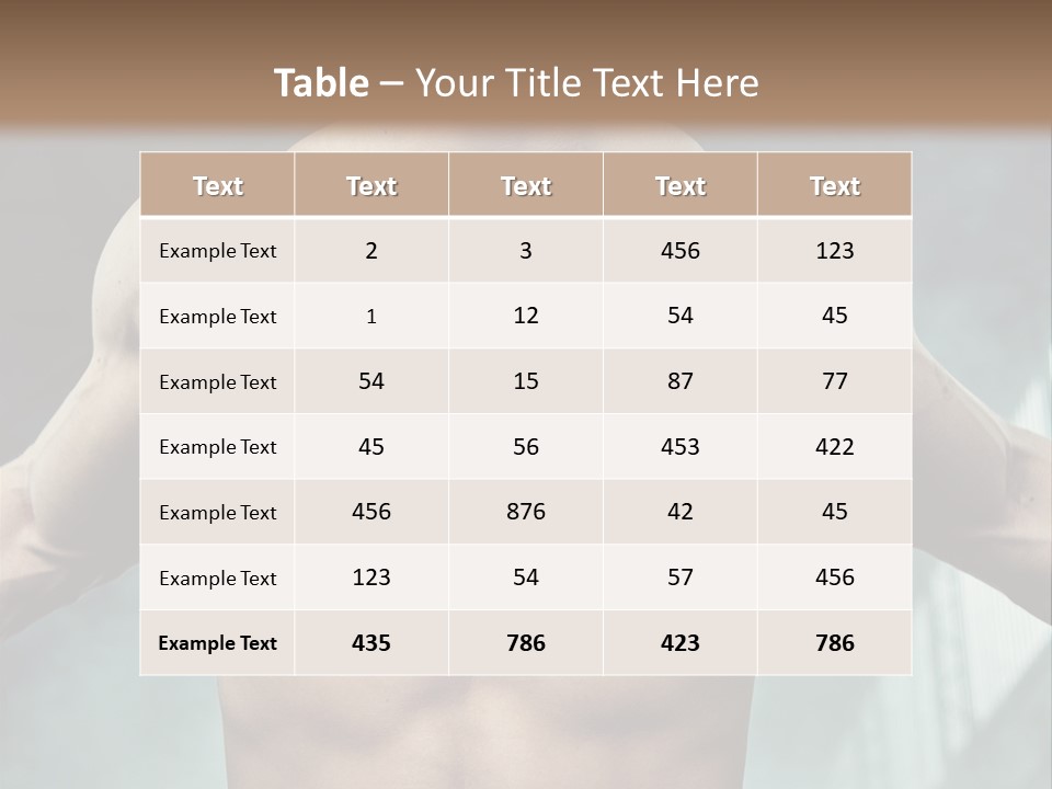Model Y Unknown PowerPoint Template