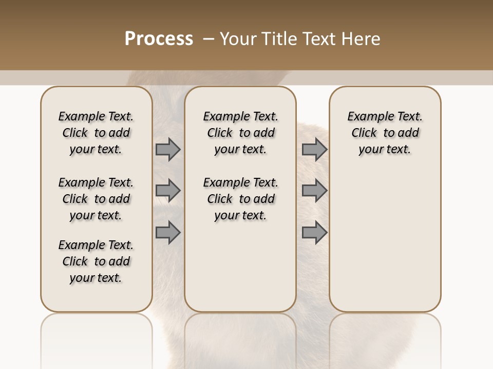 Fluffy Ear Cute PowerPoint Template