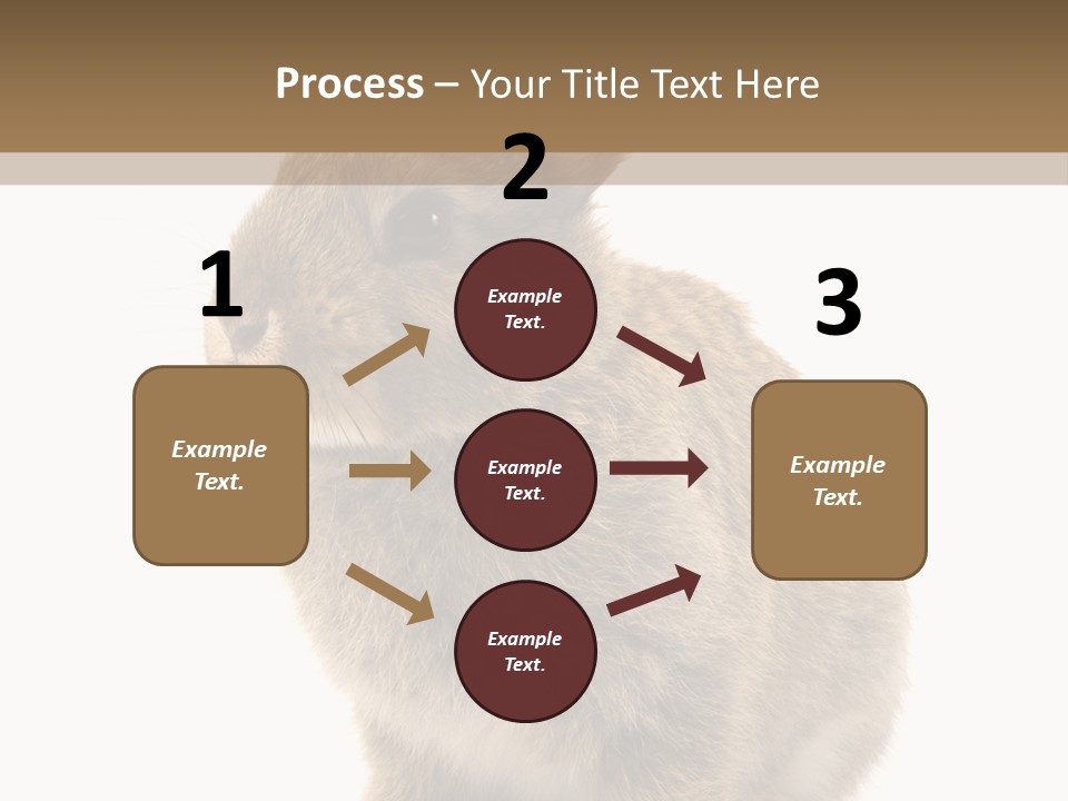 Fluffy Ear Cute PowerPoint Template