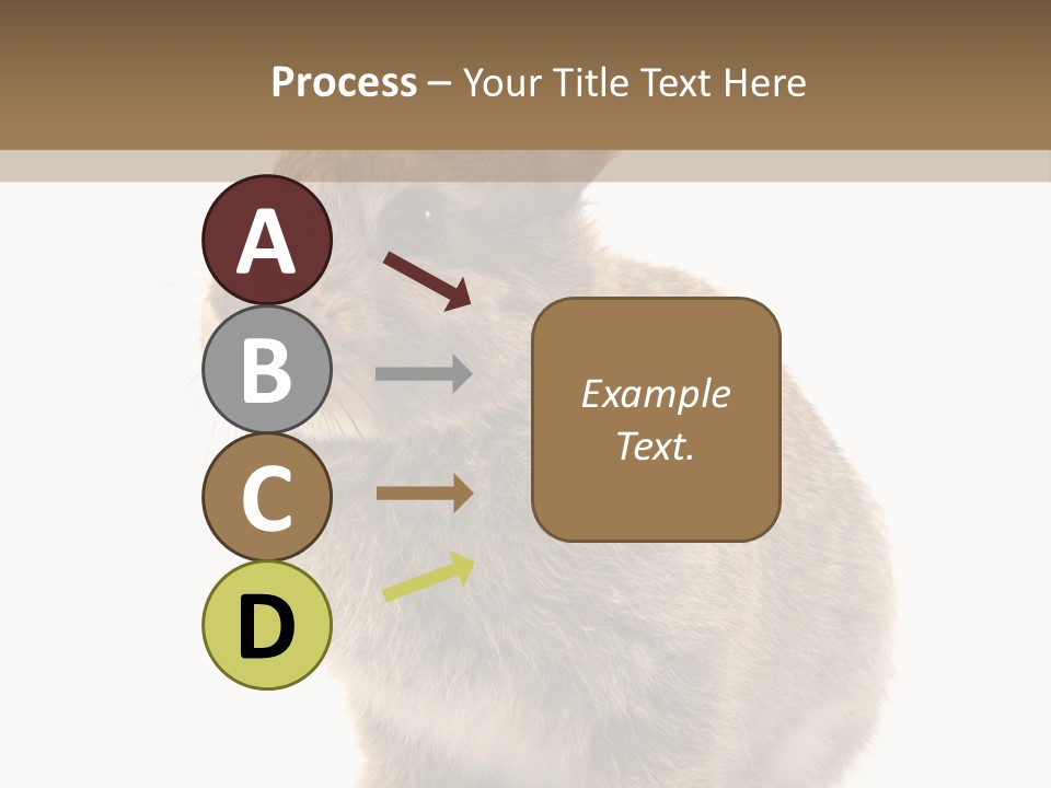 Fluffy Ear Cute PowerPoint Template