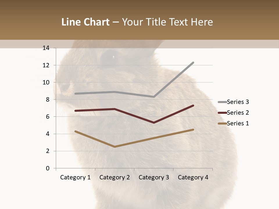 Fluffy Ear Cute PowerPoint Template