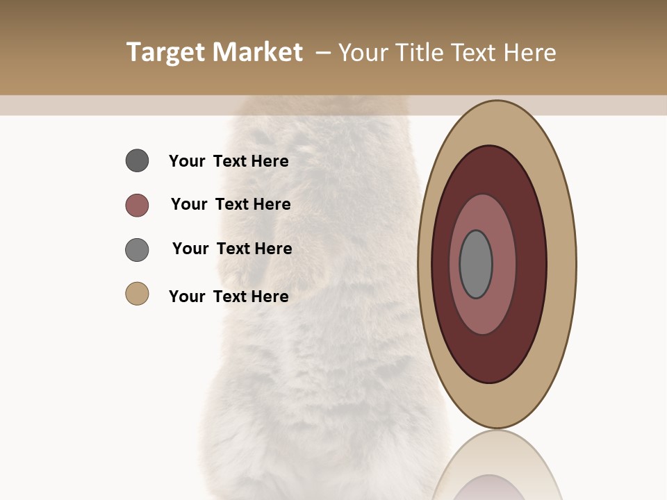 Furry Animal Fur PowerPoint Template