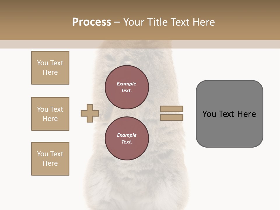 Furry Animal Fur PowerPoint Template